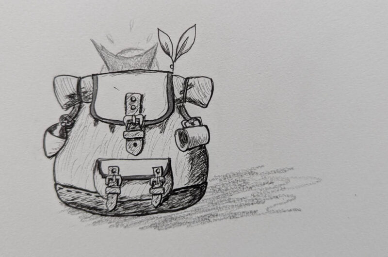 Backpack Inktober 2024